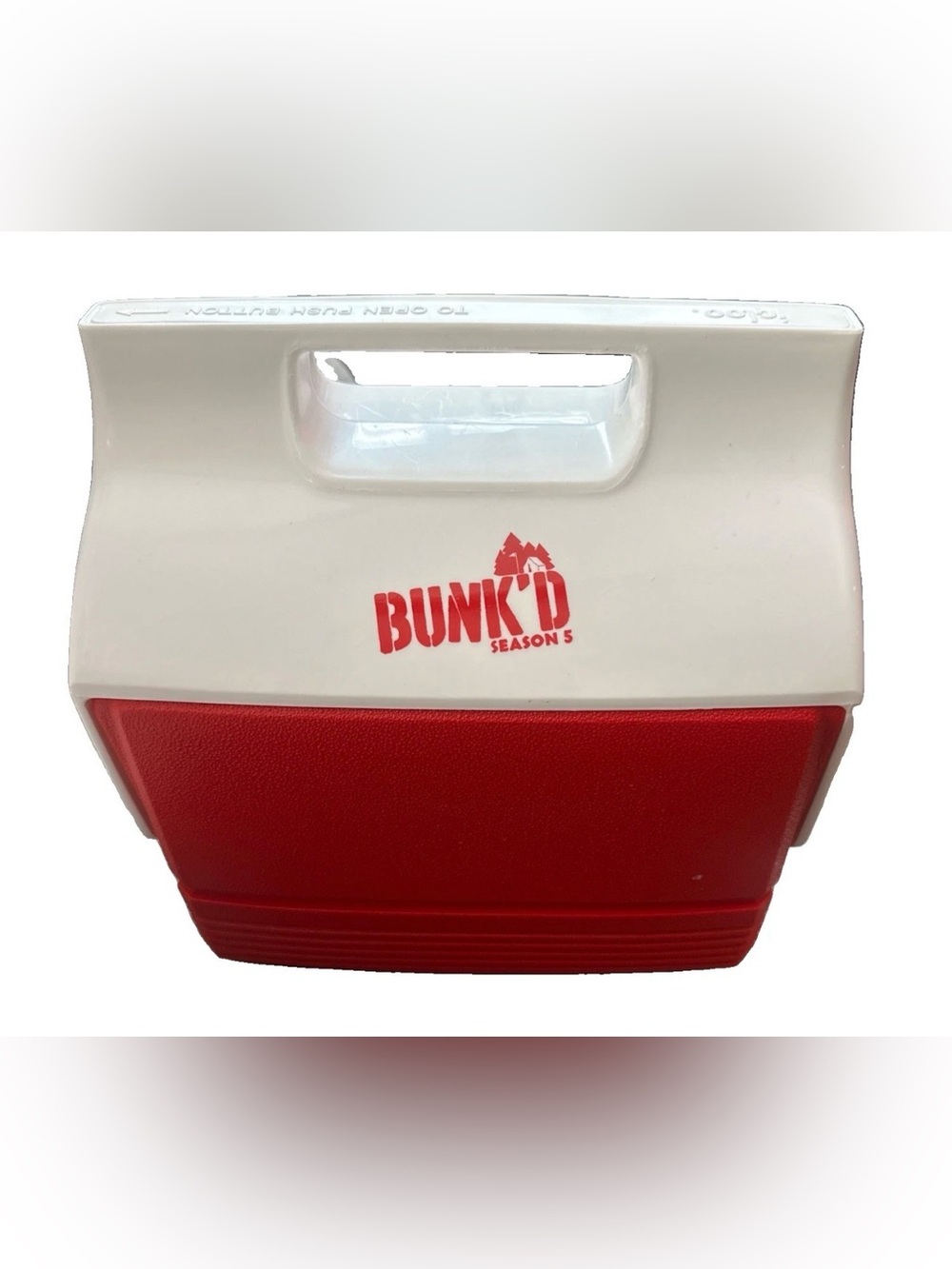 Bunk’d Season 5 Disney Cast Exclusive Rare Red IGLOO Playmate Mini Cooler New